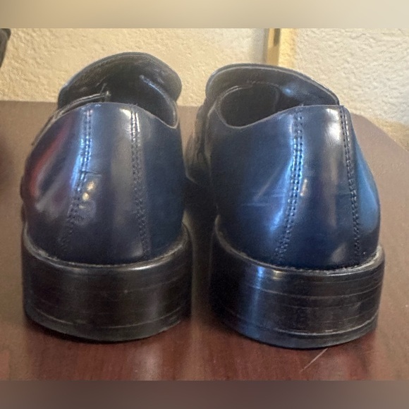 Kenneth Cole Reaction Blue Loafers Slip-Ons - Picture 5 of 8
